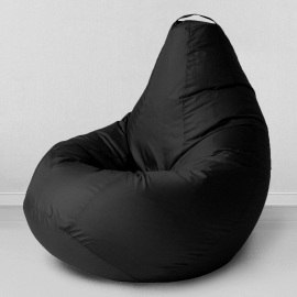 Чехол для кресла мешка Черный, размер Комфорт, оксфорд