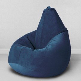 Чехол для кресла мешка Морская глубина, размер Компакт, мебельная ткань 0