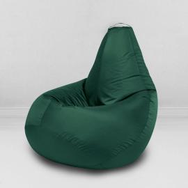 Чехол для кресла мешка Тёмно-зелёный, размер XXL-Миди, оксфорд
