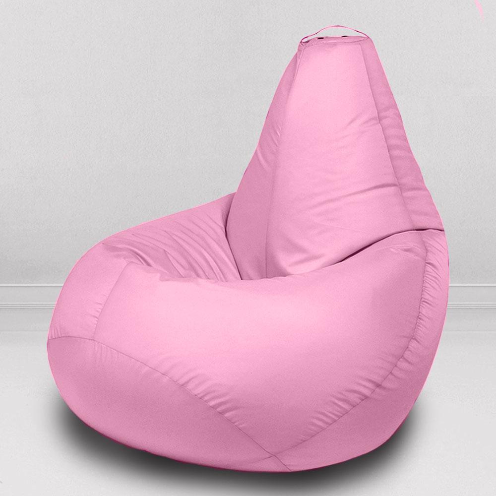 Кресло-мешок груша Пыльно-розовый, размер ХХL-Миди, оксфорд