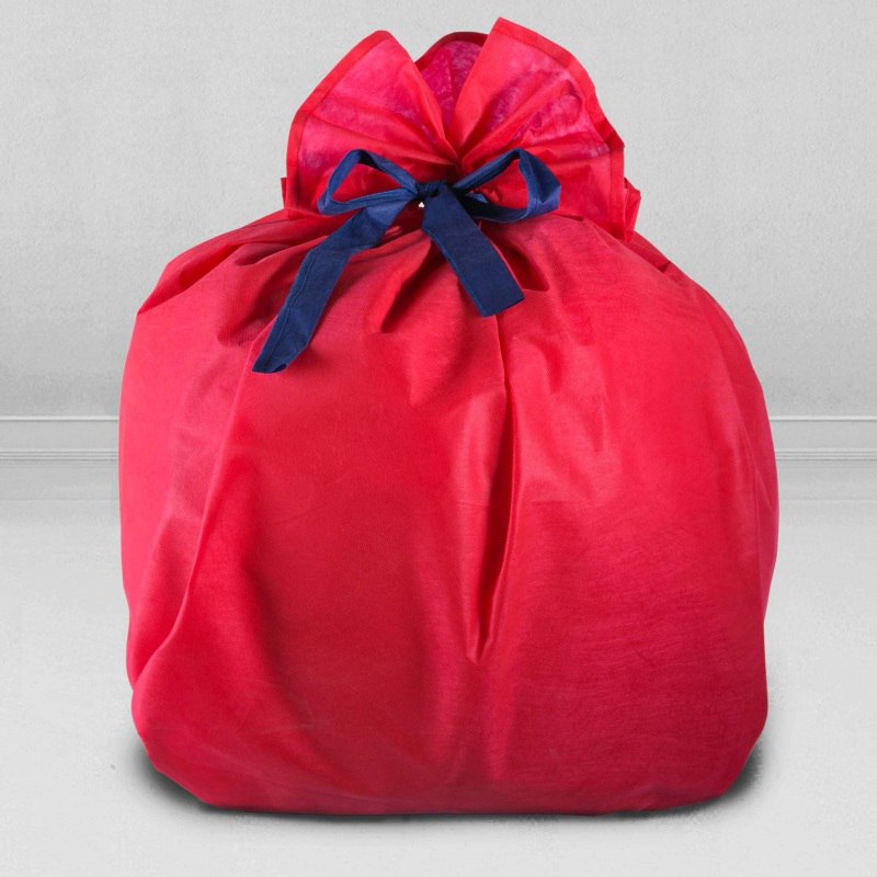 Подарочный упаковочный мешок цвет красный для кресла-мешка размера XXXL-Стандарт и XXXXL-Комфорт