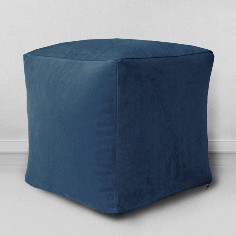 Пуфик-кубик Морская глубина, мебельная ткань